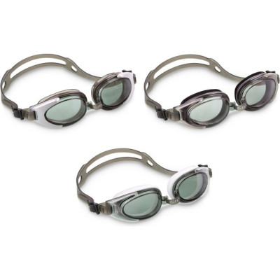 Очки для подводного плавания INTEX WATER SPORT GOGGLES 55685 3 цвета